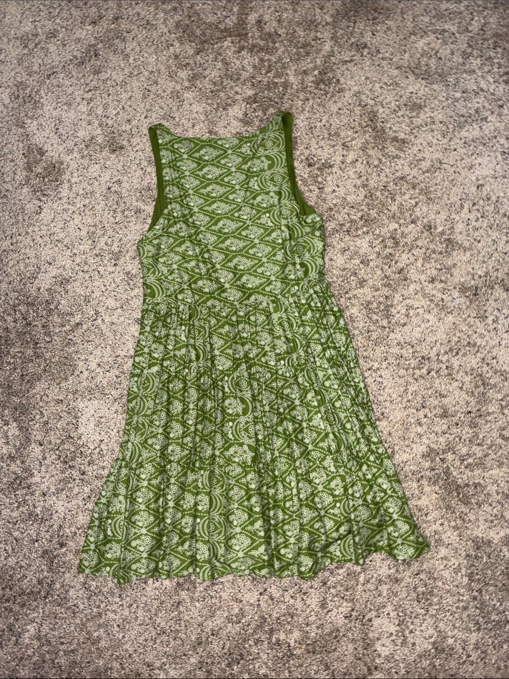 NWT Sincerely Jules Green Boho Tiered V-Neck Mini Sundress - Size Small - Picture 3 of 7